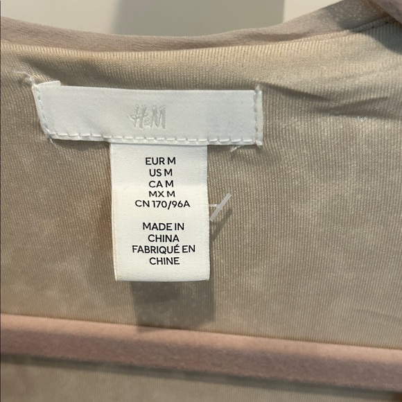 H&M Silver Sequin Wrap Dress - Picture 3 of 4